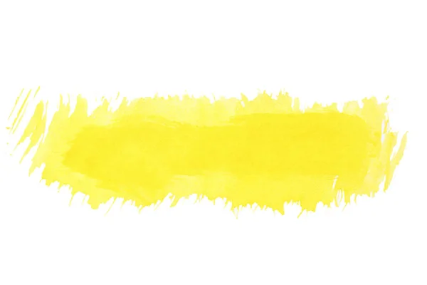 Abstraktní Kopírovací Prostor Nebo Substrát Pro Text Žluté Barvy Bílém — Stock fotografie
