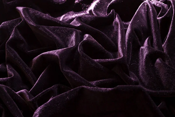 Fondo Terciopelo Terciopelo Color Púrpura Ciruela Hermosa Tela Abstracta — Foto de Stock