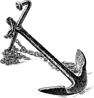 eski deniz Demir zinciri