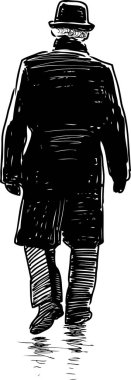 Şapkalı yaya bırakır