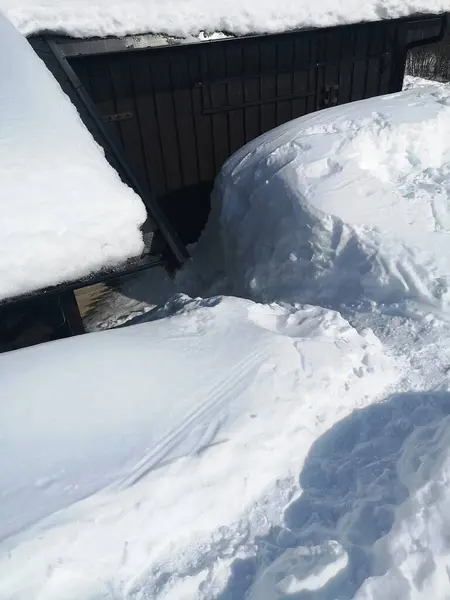Schönes Norwegen Winter Schöne Zeit Zum Entspannen — Stockfoto