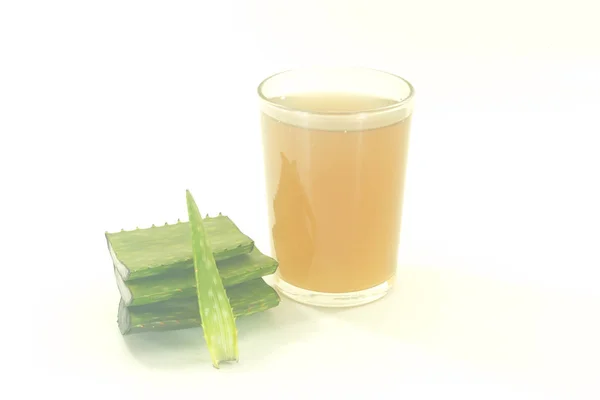 Aloe vera juice — Stockfoto