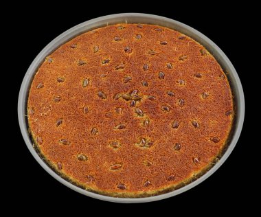 Geleneksel hindistancevizli tatlı baklavası.                             