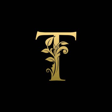 Altın Harf Klas Çiçek Logosu