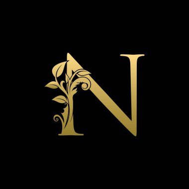 Altın Harf Klas Çiçek Logosu