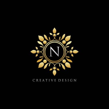 Royal N Harfli Butik Logo Tasarımı