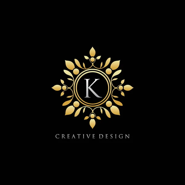 Lettre Royal Design Logo Boutique — Image vectorielle