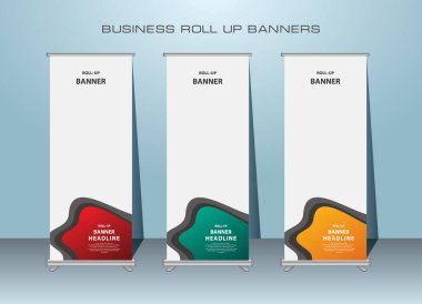 Yaratıcı Katla Sancak Şablonu Tasarımı