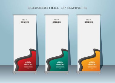 Yaratıcı Katla Sancak Şablonu Tasarımı