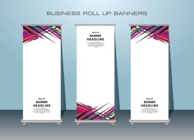 Yaratıcı Katla Sancak Şablonu Tasarımı