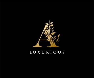Lüks Altın Harf Logosu