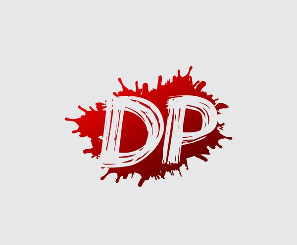 红水花Dp信标设计 — 图库矢量图片