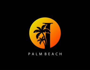 Sunset Palm Beach I Mektup Logosu