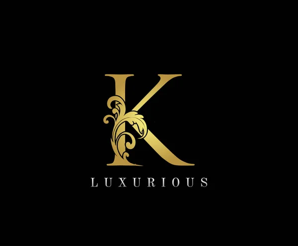 Golden Lyx Logotyp Ikon Klassisk Brev Logotyp Design — Stock vektor