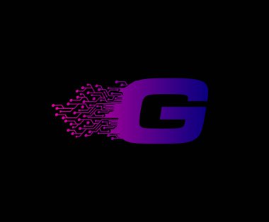 Hızlı Tekno Veri G Harfi Logosu.
