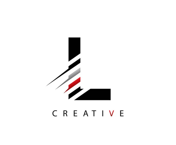 Abstrato Carta Inicial Fast Technology Logo Ícone Conceito Design Vetorial —  Vetores de Stock