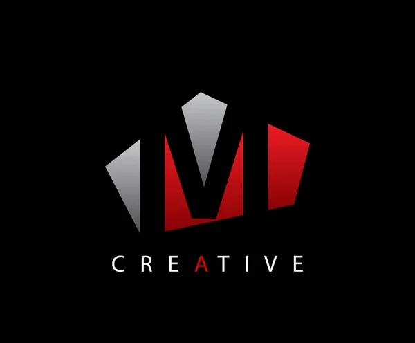 Logo Creative Abstract Techno Letter — Stockový vektor