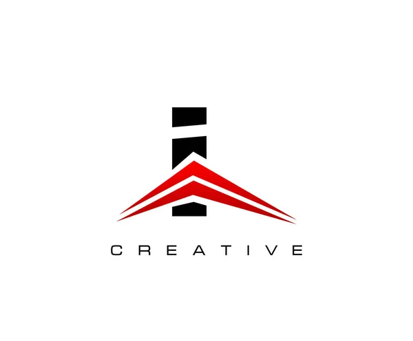 Abstrakt Letter Logo Ideální Pro Realitní Stavební Koncepce — Stockový vektor