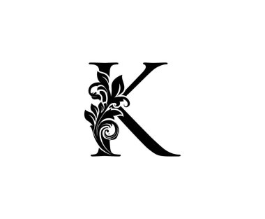 Butik, Mücevher, Güzellik Salonu, Kozmetik, Kaplıca, Otel ve Restoran Logosu için Siyah Çiçek Yaprakları Şekli Tasarımı Mükemmel.