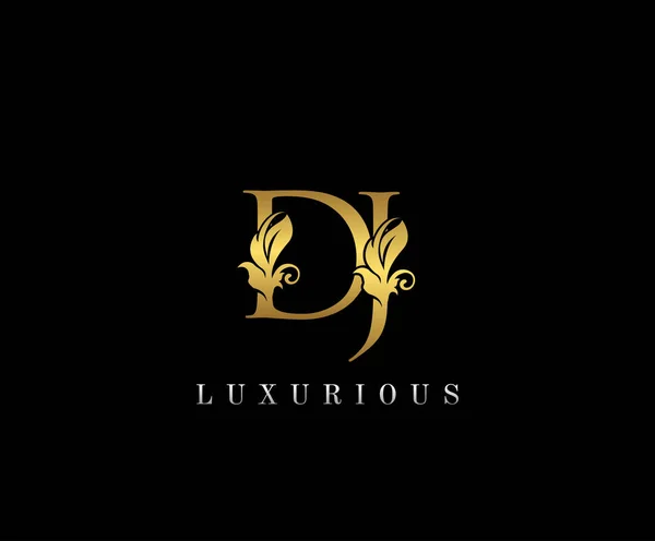 Letras Premium Logo Design Vetor Ícone Logotipo Decorativo Luxo Carimbo —  Vetores de Stock