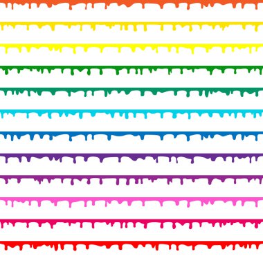 Boya çizgili damla seamless modeli