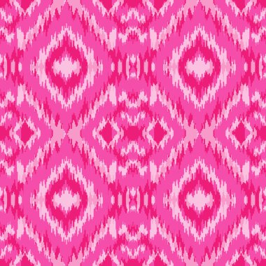 Etnik pembe seamless modeli
