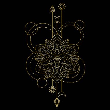 Geometrik mandala sembolü