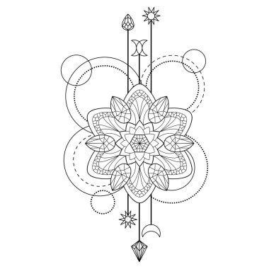 Geometrik mandala sembolü