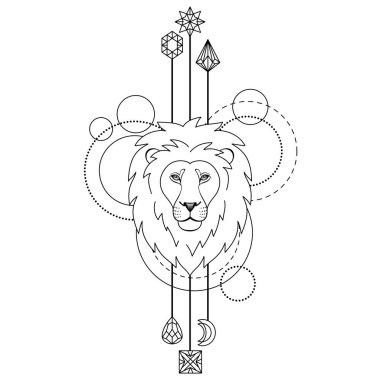 Geometrik Aslan sembolü