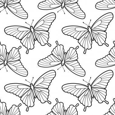 Kelebek kusursuz desen