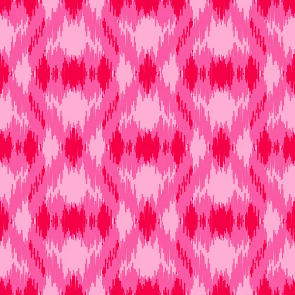 Pink ethnic seamless pattern — Stock Vector
