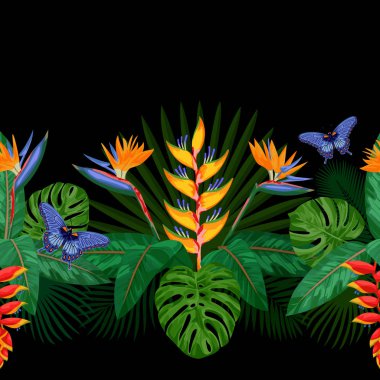 Tropikal sorunsuz kenarlık