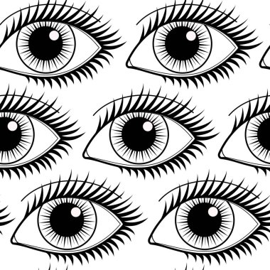 Gözler kusursuz desen