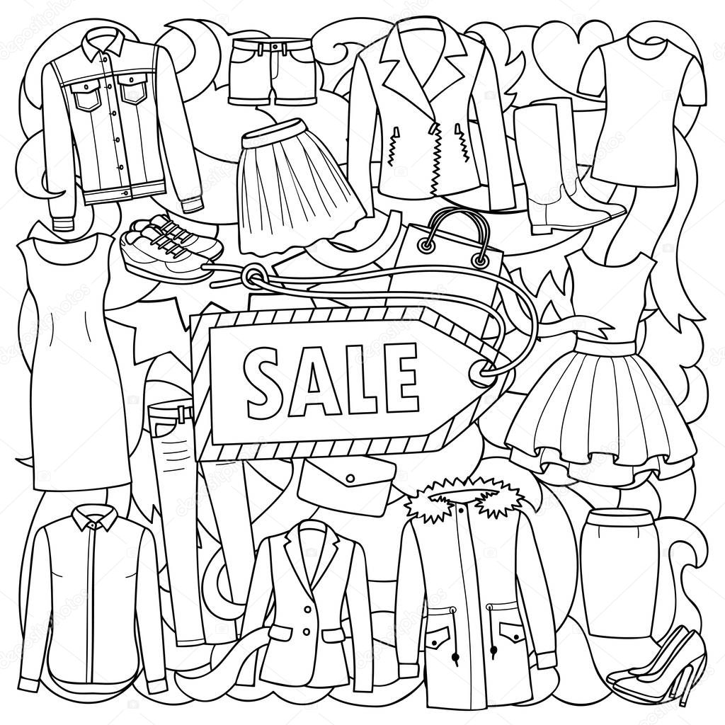 Woman Clothes Sale Pattern