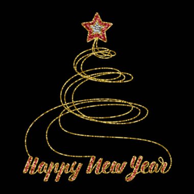 Sequins 'ten Mutlu Yıllar Kartı