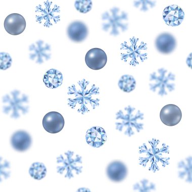 Noel ve yeni yıl vektör seamless modeli