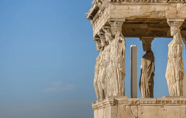 Statues des Caryatides Grèce — Photo