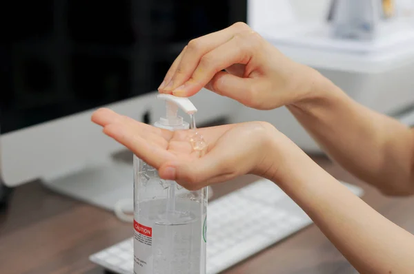 Hand Sanitizer Cleaning Protection — Stock Photo, Image