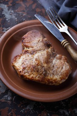 ızgara t-bone biftek