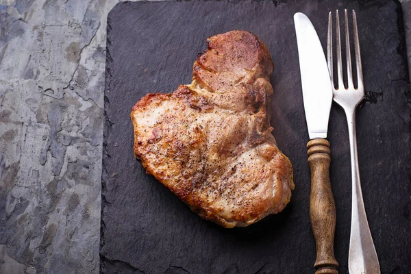 ızgara t-bone biftek