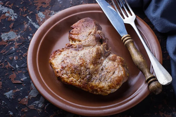 ızgara t-bone biftek