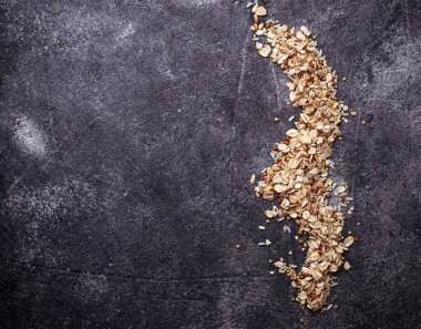 Farklı türde bir tahıl: pirinç, buğday, yulaf ezmesi, yulaf, buğday