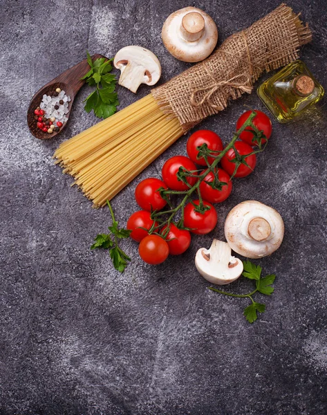 Selección de comida italiana — Foto de Stock