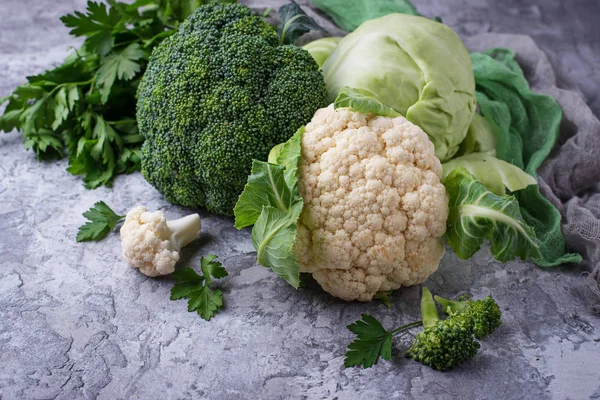 Assortment of cabbages — Stock Photo, Image