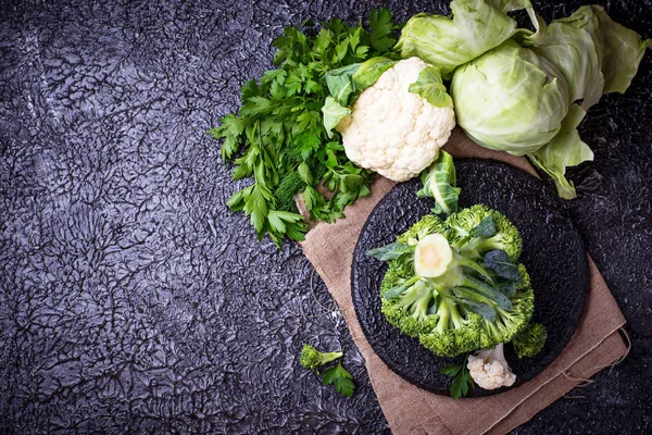 Assortment of cabbages — Stock Photo, Image