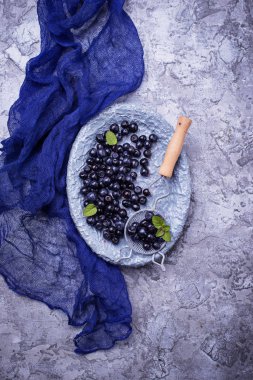 Olgun taze yaban mersini