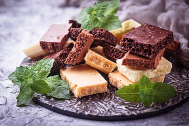 Farklı türde bir çikolata.