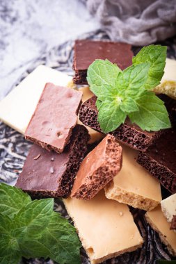 Farklı türde bir çikolata.