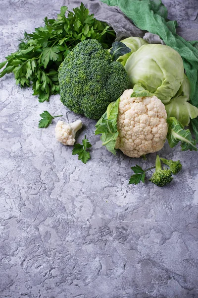 Assortment of cabbages — Stock Photo, Image