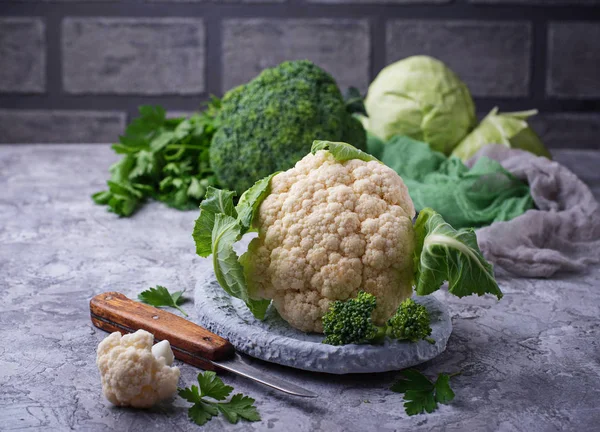 Assortment of cabbages — Stock Photo, Image